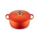 Le Creuset Pfanne Signature Gusseisen-Bräter, Ø 24cm, Ofenrot