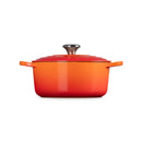Le Creuset Pfanne Signature Gusseisen-Bräter, Ø 24cm, Ofenrot