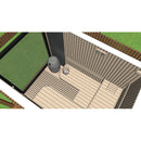 SPC Sauna Alto 8 Personen