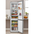 SPC Kühl- / Gefrierkombination KKS3443 INOX, 378 L, B-Klasse, NoFrost