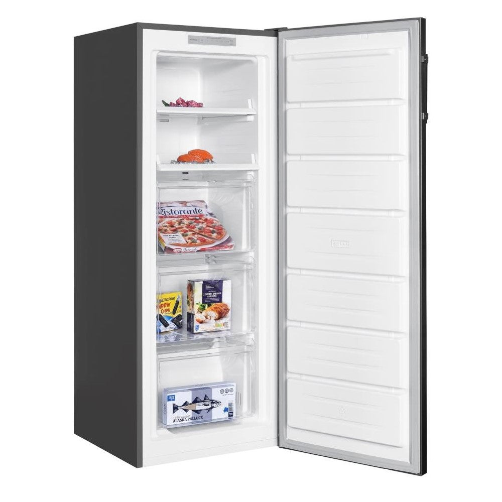 SPC Gefrierschrank H-GS3450, INOX-Look, 161 L, NoFrost, C-Klasse