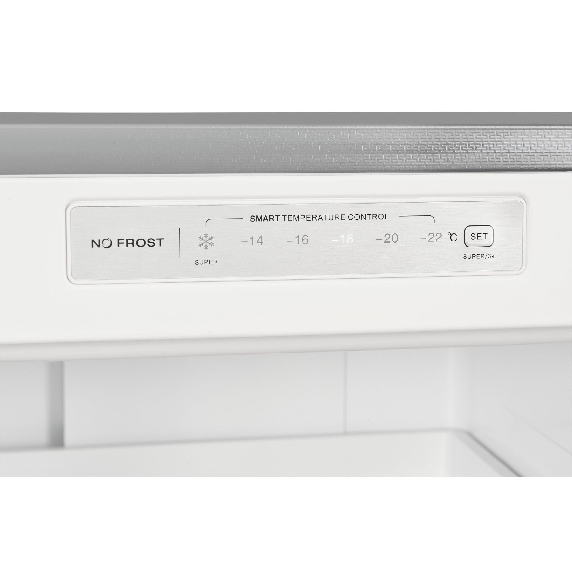 SPC Gefrierschrank H-GS3450, INOX-Look, 161 L, NoFrost, C-Klasse
