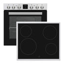 Vestel Kochherd Set, four et verre.