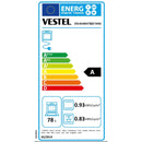 Vestel Kochherd Set, four et verre.