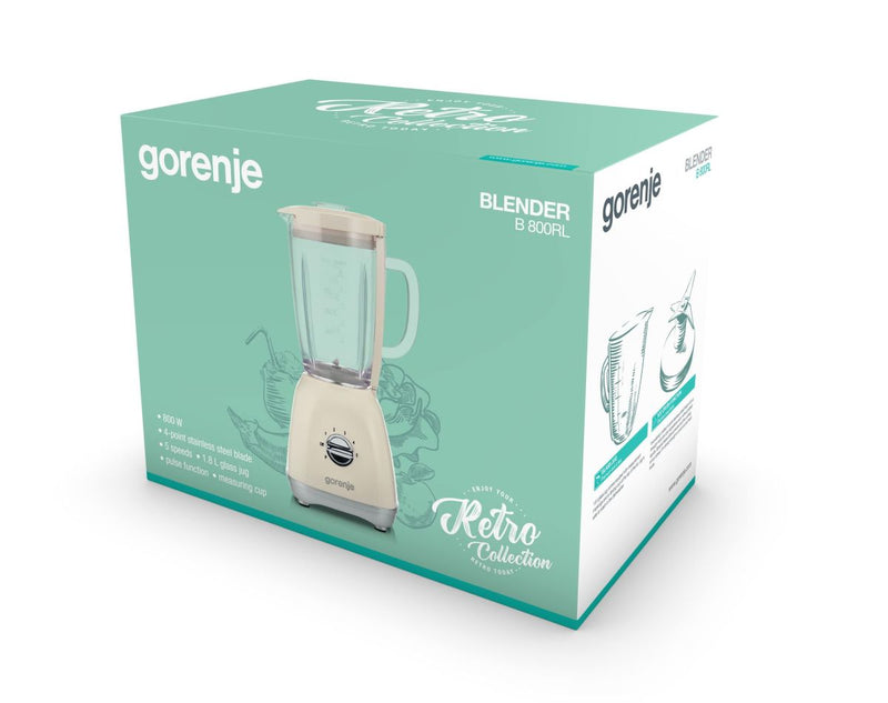 Gorenje Mixer Standmixer - Beige (collezione retrò)