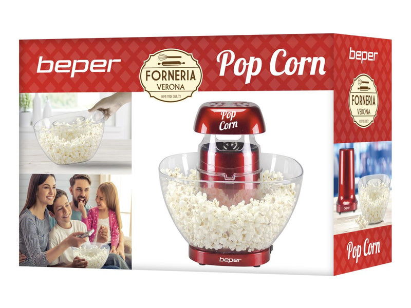 Beper PopcornMaker Red, P101Cud052