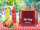 Beper Hot Dog Maker 2 Series red, BT150Y