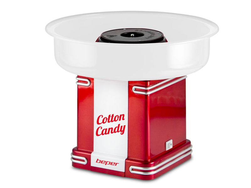 Machine de coton de sucre Beper White, rouge, 90396y