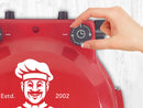 Beper Pizzaofen red, P101CUD300