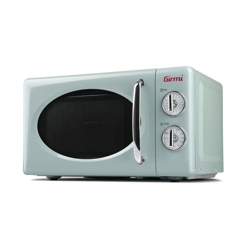 Girmi microwave vintage aquamarine