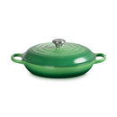 Le Creuset Pfanne Signature Gusseisen-Gourmet-Topf, Ø 30cm, grün