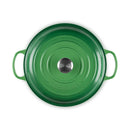 Le Creuset Pfanne Signature Gusseisen-Gourmet-Topf, Ø 30cm, grün