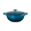 Le Creuset Pfanne La Marmite Gusseisen-Topf, Ø 26cm, Deep Teal