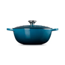 Le Creuset Pfanne La Marmite Gusseisen-Topf, Ø 26cm, Deep Teal