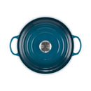 Le Creuset Pfanne La Marmite Gusseisen-Topf, Ø 26cm, Deep Teal