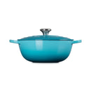 Le Creuset Pfanne La Marmite Gusseisen-Topf, Ø 26cm, Karibik
