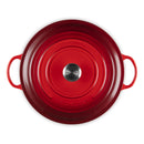 Le Creuset Pan La Marmite Gussisen-Pot, Ø 32cm, Cherry Red