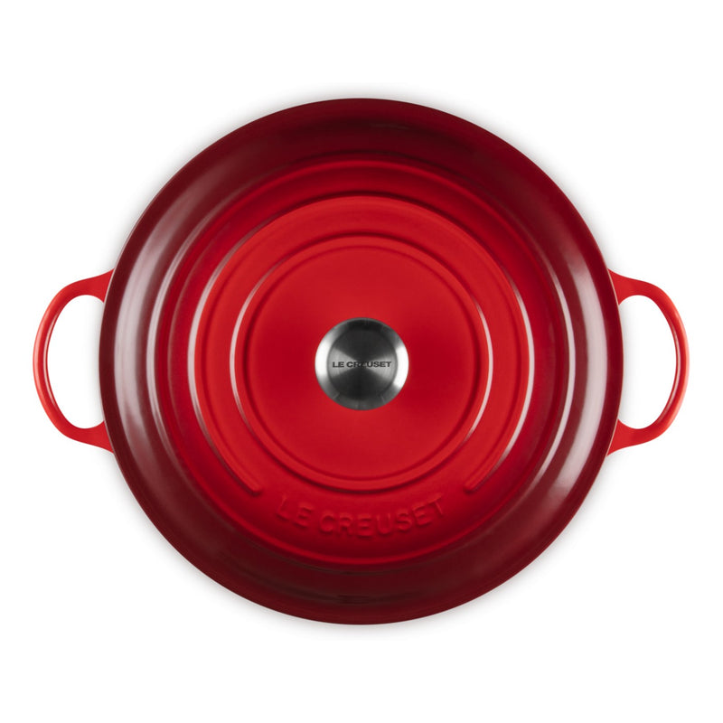 Le Creuset Pan La Marmite Gussisen-Pot, Ø 32cm, Cherry Red