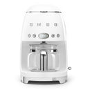 Smeg Filterkaffeemaschine 50`s Style DCF02WHEU