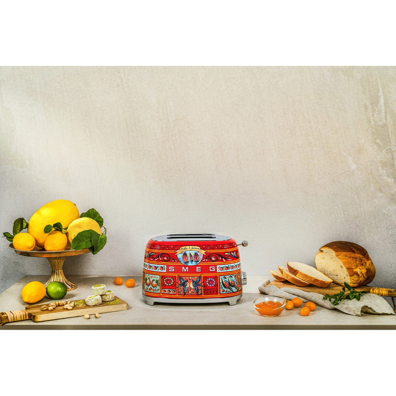 Smeg Toaster Dolce & Gabbana - Sicily is my love 50`s Style Ästhetik