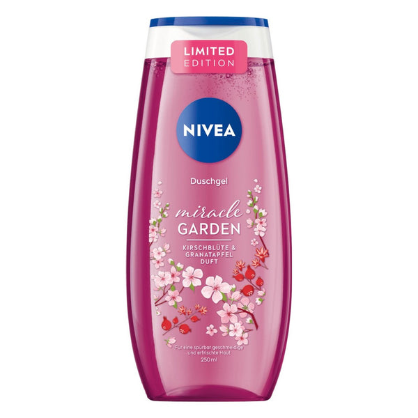 Nivea shower agent shower gel miracle garden cherry blossom pomegranate 250ml