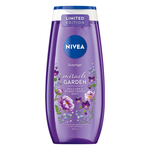 Nivea Shower Agent douche gel miracle jardin violet peonies 250 ml