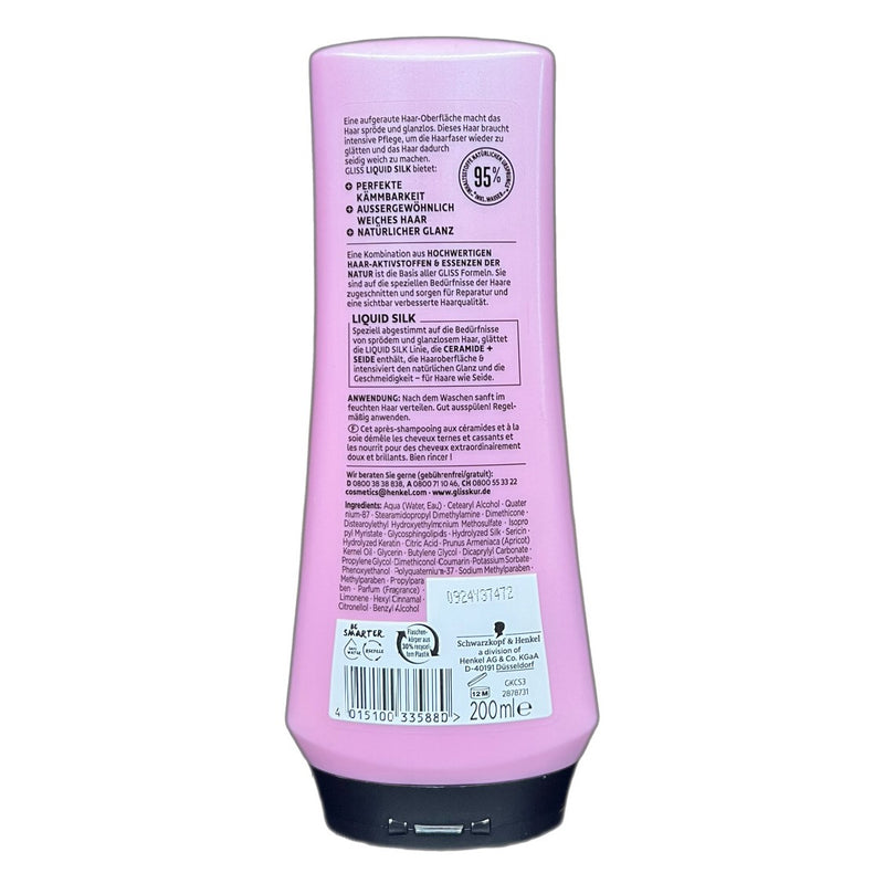 GLISS KUR Conditioner Liquid Silk Glanz Spülung 200ml