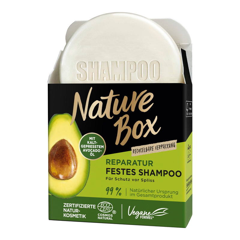 Nature Box Shampooing Firm Repair Avocado Huile 85G