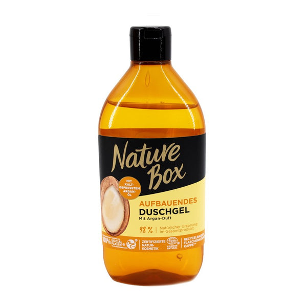 Nature Boîte de douche Remède Gel Gel Argan Oil Fragrance 385 ml