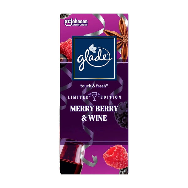 Glade by Brise Air Frischer Touch & Fresh Minispray Refill Merry Berry & Wine 10ml