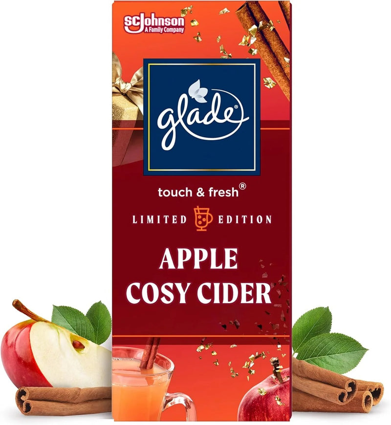 Glade by Bree of Air Frischer Touch & Fresh Minispray suivant le remplissage Apple Cyy Cider 10ml