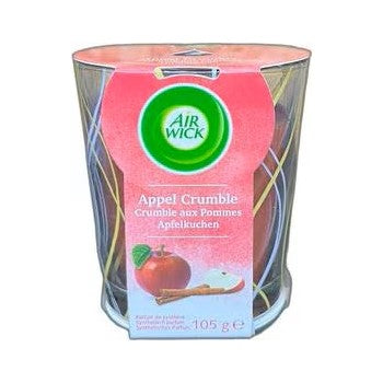 Bougie à parfum Airwick 105g Crimp à pomme