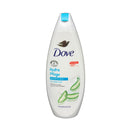 Dove shower agent care shower hydra care aloe birch water 250ml