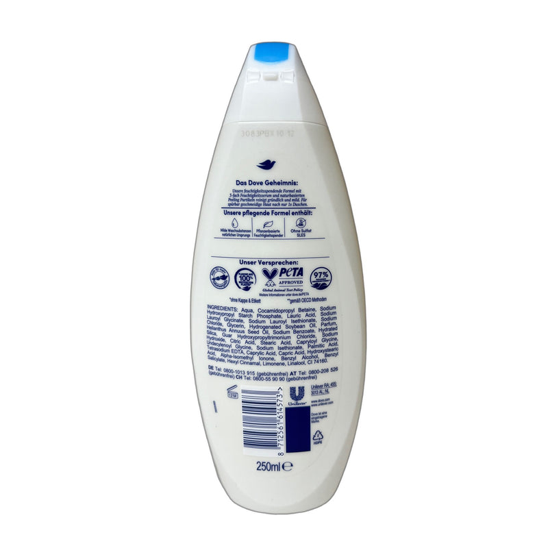 Dove Douche Agent infirmier Douche Milles à éplucher 250 ml