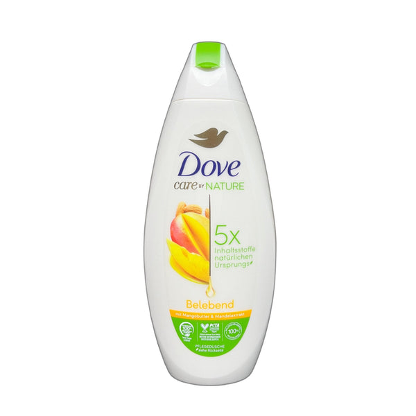 Dove Shower Agent infirmière Nature Mangboutter Extrait d'amande 225 ml