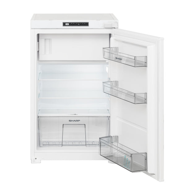 Sharp Réfrigérateur d'installation avec compartiment de congélateur SJ-LD110E0XS-UE, 88-niche, 112 L