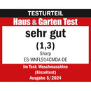 Sharp Machine à laver 9kg, ES-WNFL914CMDA-DE, Classe A, WiFi