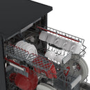 Sharp Geschirrspüler freistehend QW-NA3YF42AM-CH 60cm, A-Klasse