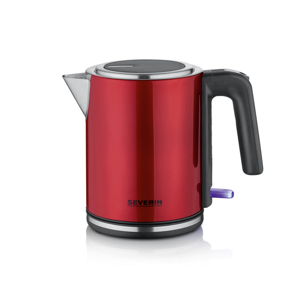 Severin kettle WK3427, 1 liter, red