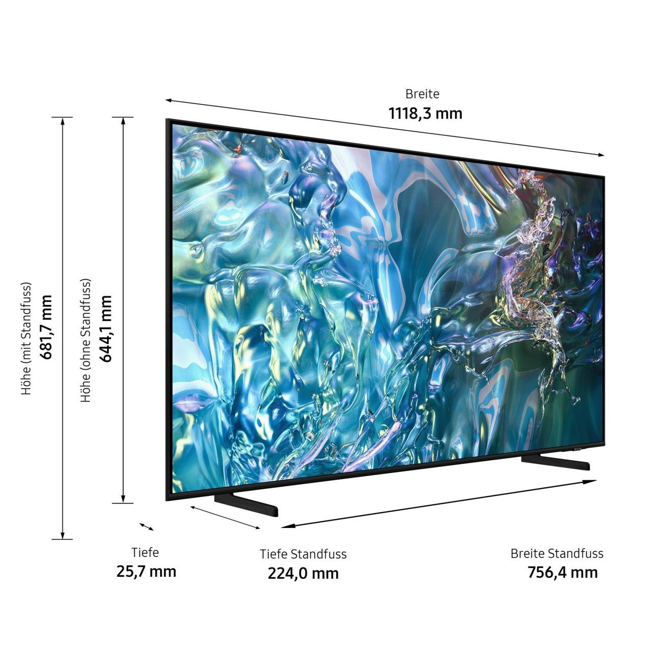 SAMSUNG TV 50 Zoll, 4K UHD, QE50Q60D (2024)