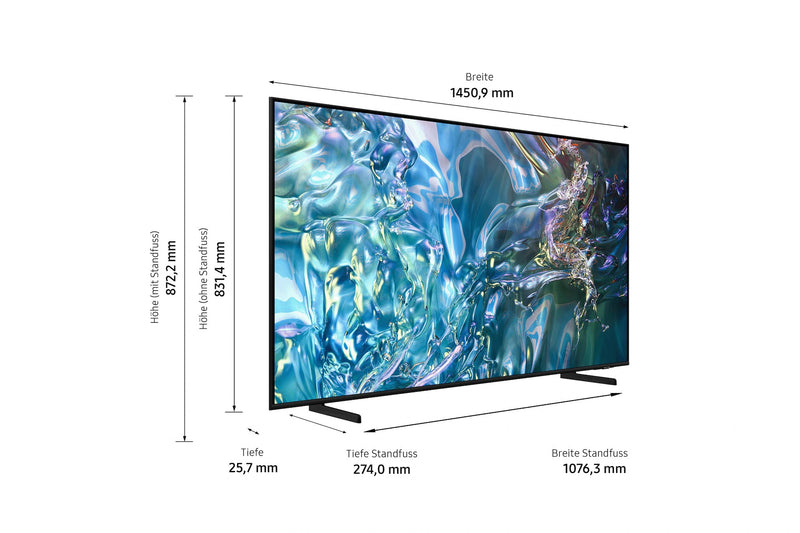 Samsung TV 65 pouces, 4K UHD, QE65Q60D