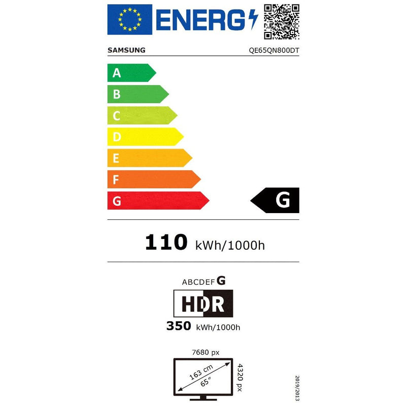 SAMSUNG TV 65 Zoll, 8K UHD, QE65QN800D (2024)