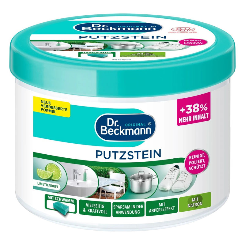 Dr. Beckmann Putzstein inkl Schwamm Abperleffekt 550g