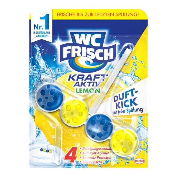 WC Frisch WC Stein Kraft Aktiv Lemon 50g