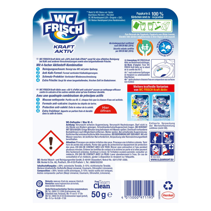 WC Frisch WC Stein Kraft Aktiv Coconut Water 50g