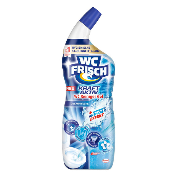 WC Frisch Reiniger Gel Kraft Aktiv Ozeanfrische 750ml