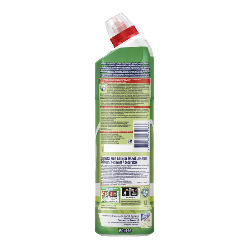 Domestos WC-Gel Kraft&Frische Lime Fresh 750ml