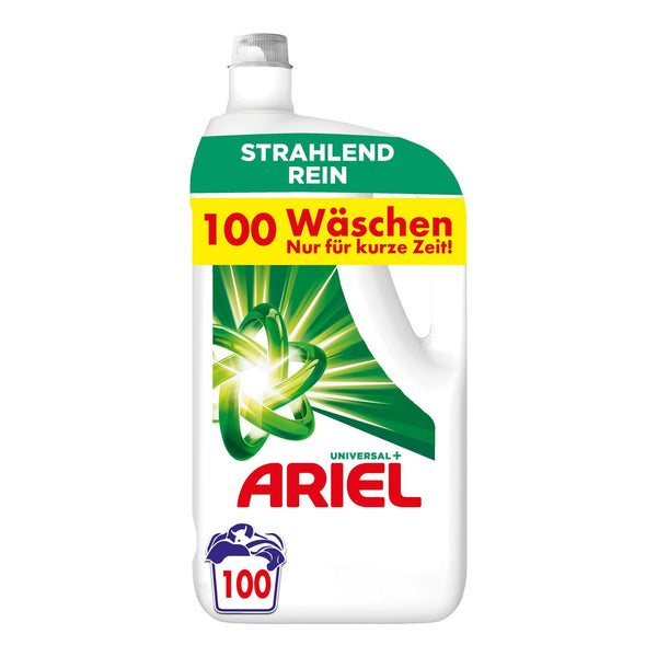 Ariel détergent liquide régulier 5l 100wl