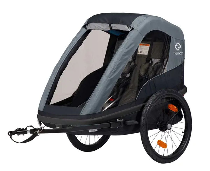 Trailer della bicicletta Hamax Avenida Twin Blue