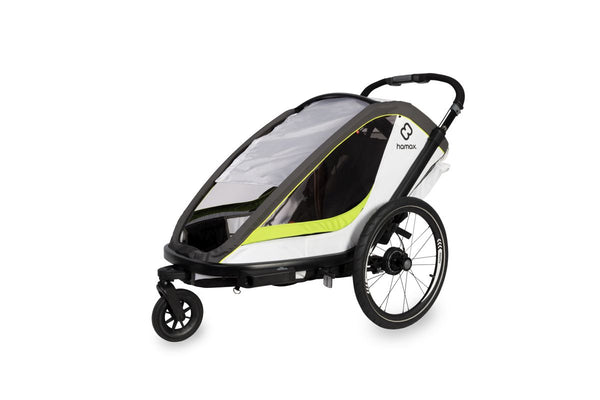 Hamax Bicycle Trailer Breez Weiss/Green